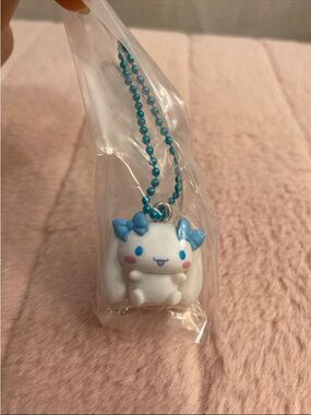 Sanrio Cinnamoroll Blue “Dangling by Ears” Keychain Charm